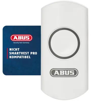 Produktbild von ABUS Funk-Taster für Funk-Alarmanlage - Zur Steuerung von Aktoren - Batteriebetrieben - weiß (1. Generation)