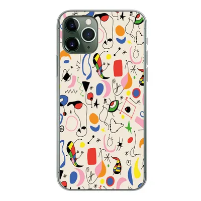 Produktbild von MuchoWow® Handyhülle Schutzhülle Hülle für iPhone 11 Pro Muster - Abstrakt - Kunst Silikon Softcase Handy Hülle - Handy