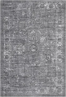 Obrázek produktu pro Koberec, vintage design, protiskluzový podklad, šedý, 240x340cm