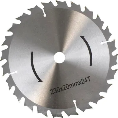 Obrázek produktu pro 230 mm TCT pilový kotouč Pilové kotouče na dřevo 230x20 mm Z=24