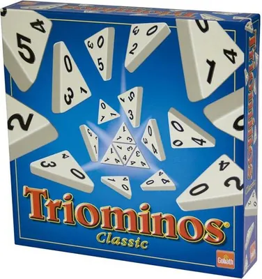 Produktbild von GOLIATH Triominos Classic 1.1 360630 logická hra