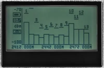 Produktbild von MONACOR RF-EXPLORER/3 HF-Spektrum-Analyser, 15-2700 MHz