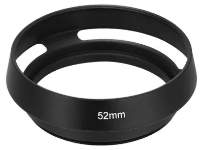 Image de Solidchoice - Pare-soleil universel en aluminium pour objectifs de 52 mm