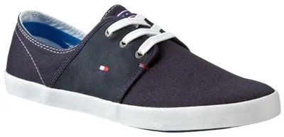 Produktbild von Tommy Hilfiger - Herren Sneaker "Freddy 6C", Leder PP3047 (44,5 EU) (Dunkles Marineblau)