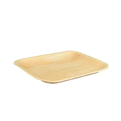 Produktbild von PAPSTAR Teller pure 85506 18x18x2cm eckig Holz 25 St./Pack.