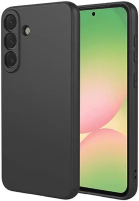 Immagine prodotto di Custodia per Samsung Galaxy A57 - Cover posteriore Phonesta Soft Silk in silicone - Nero