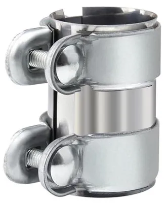 Produktbild von Klemmen für Auspuffrohre 125 mm x 45 mm - Edelstahl
