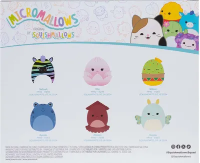 Image de Squishmallows Micromallows 6Pack