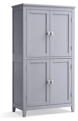 Zdjęcie produktu dla Szafka kuchenna – spiżarnia – szafka na zapasy – półki regulowane – 120 x 40 x 180 cm