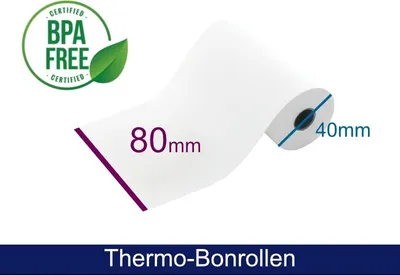 Produktbild von Thermorolle - 80 40 12 (B/D(max.)/K) weiss