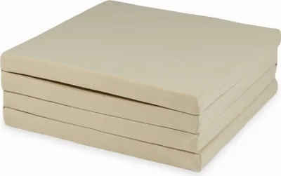 Produktbild von Spielmatte 120x120cm für Kinder, quadratisch, faltbar, beige