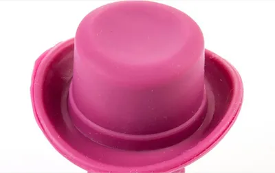 Obrázok produktu pre A1939 Silicone Small Beer Hat Bottle Wine Stopper Cork Stopper Bottle Hat Closures(Red wine)