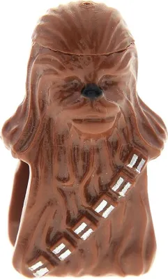 Produktbild von 1x Lego Kopf Minifigur Star Wars Wookiee Chewbacca rot braun sw0011a 30483pb01