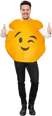 Produktbild von Zwinkersmiley Emoji Kostüm