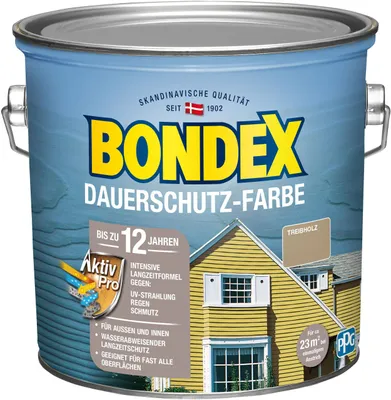 Produktbild von Bondex Dauerschutzfarbe 2,5 L treibholz