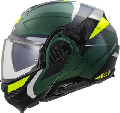 Produktbild von LS2 FF910 Advant II Triple Klapphelm, grün matt, S (55/56)