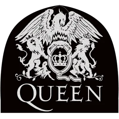 Produktbild von Beanie-Mütze mit Queen-Wappen