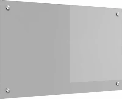 Produktbild von Küchenrückwand Hellgrau 80 x 50 cm Gehärtetes Glas