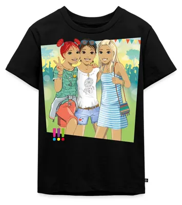Produktbild von Spreadshirt Die Drei Ausrufezeichen Ein Echt Schöner Fall Kinder Premium T-Shirt, 110/116 (4 Jahre), Schwarz