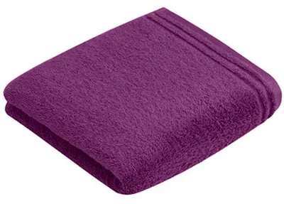Zdjęcie produktu dla Vossen 114898 | Ręcznik Calypso Feeling / Można prać w temperaturze do 60 °C / 50 x 100 cm - Kolor: Fioletowy - Rozmiar: 50 x 100 cm