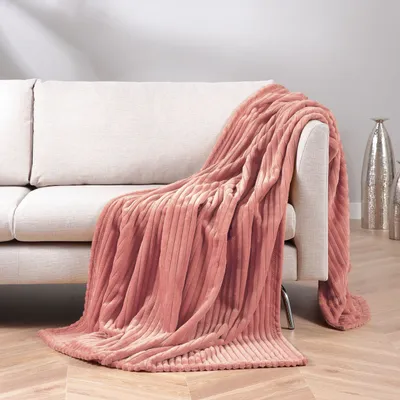 Produktbild von Gözze Feine Corddecke altrosa 150 x 200 cm