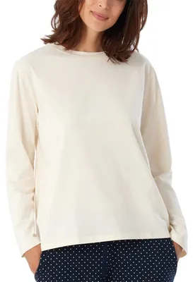 Produktbild von Schiesser Damen Schlafshirt Langarm Baumwolle - Mix + Relax