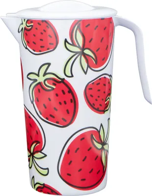 Produktbild von Krug mit Deckel Erdbeeren 15l