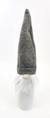 Image de Décoration de Noël elfe vase gris/blanc