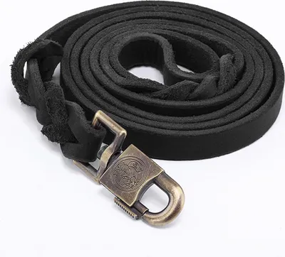 Produktbild von Hundetrainingsleine aus Leder. Aus Leder gefertigt und eine Option für Jagdhunde.