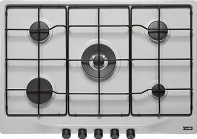 Immagine prodotto di Franke 750 FHTL 755 4G TC AL E, Alluminio, da incasso, 75 cm, Gas, Alluminio, 5 zone/zone