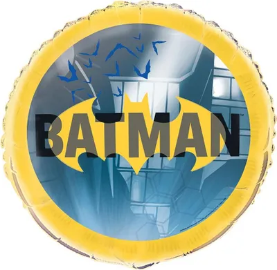 Produktbild von Batman Superhelden-Geburtstagsfolienballon 45 cm