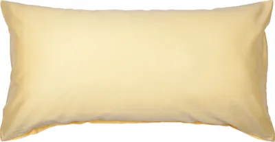 Produktbild von Traumschloss Mako-Satin Kissenbezug 40 x 60 cm gelb 100% Mako-Baumwolle, mit Reißverschluss
