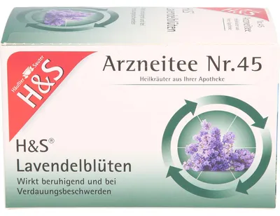 Image de H&S Fleurs de lavande n° 45, sachet filtre, 20 pcs. Sachets-filtres