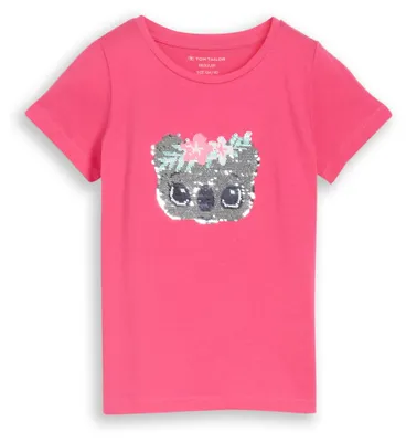 Produktbild von T-Shirt mit Wendepailletten