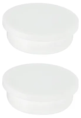 Silikon-Gummistopfen, 2 Stück, für 44-45 mm, weiß