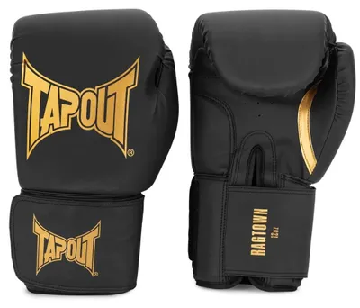 Immagine prodotto di Guantoni da boxe in (1 paio) RAGTOWN Nero/Oro 06 oz Tapout