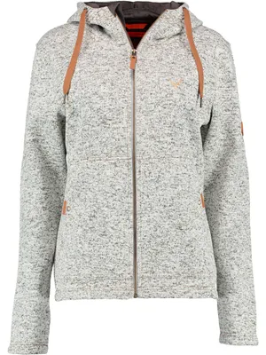 Productafbeelding van Adisur fleecejas voor dames (middelgrijs), maat 40