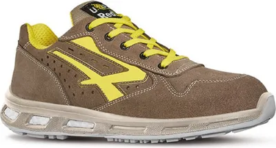 Immagine prodotto di U-Power Red Lion® Adventure, scarpe di sicurezza unisex, leggere, flessibili, antiperforazione, antiscivolo, con inserti, con puntale in alluminio - Beige 46