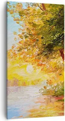 Produktbild von Bild auf Leinwand - Leinwandbild - natur natur - 55x100cm - Wand Bild - Wanddeko - Wandbilder - Leinwanddruck - Bilder - Kunstdruck - Wanddekoration - Leinwand bilder - Wandkunst - PA55x100-3445