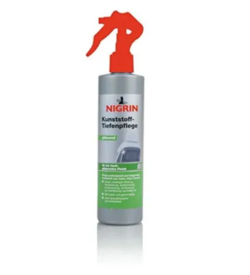 Zdjęcie produktu dla NIGRIN Plastic Deep Care błyszcząca butelka w sprayu 300ml