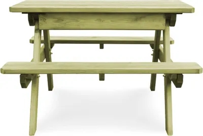 Obrázok produktu pre vidaXL Detský piknikový stôl 90x90x58 cm Impregnované borovicové drevo