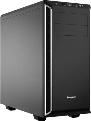 Produktbild von be quiet! PURE BASE 600 PC-Gehäuse, Silber, ABS/Stahl, 220x470x492mm, 7,44kg, Gaming, Flüssigkeitskühlung, ATX/Micro-ATX/Mini-ITX, 2x 5,25\", 3x 3,5\", 6x 2,5\" Laufwerkseinschübe, 7x Erweiterungsslots, Dreistufig verstellbare Top-Cover Öffnung