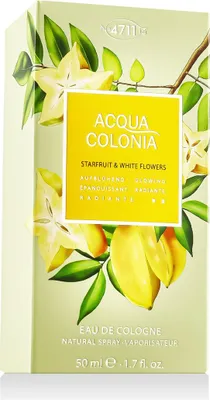 Produktbild von 4711 ACQUA COLONIA STARFRUIT & WHITEFLOWERS Eau de Cologne Spray 50 ml