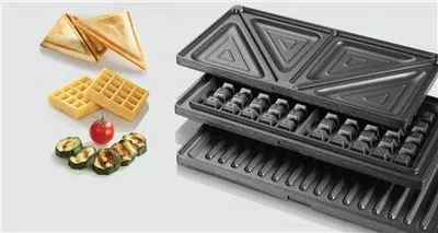 Produktbild von Gorenje SM703GCG Minigrill, Silber, Aluminium, 0,7 m, Temperatur, 700 W, 231 mm