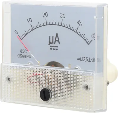Obrázok produktu pre Ampérmeter, ampérmetrová hlava, hlava aktuálneho merača, ukazovateľ ampérmetra, meranie obvodov, elektrické príslušenstvo