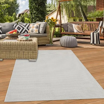 Obrázek produktu pro Klasický koberec pro interiér a exteriér v krémové barvě Velikost - 120 x 170 cm