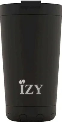 Obrázok produktu pre Termoska 0,35 l, nerezová oceľ, čierna - IZY | Original Collection