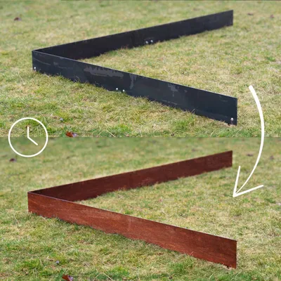 Zdjęcie produktu dla CORGARDEN Urbis krawężnik ogrodowy 190 x 13 cm, corten CORGARDEN 1030