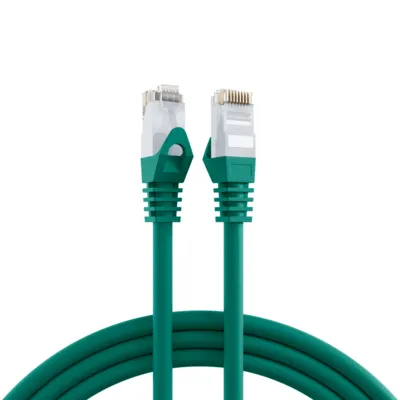 Produktbild von RJ45 Patchkabel Cat.6 U/UTP LSZH -- CCA grün 0,25m