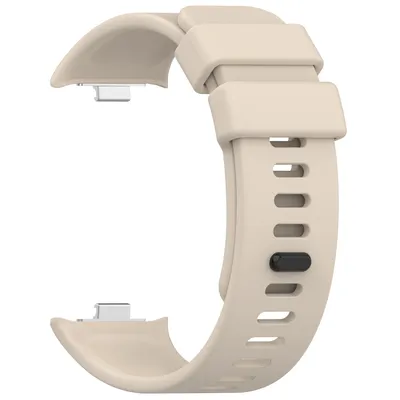 Produktbild von BStrap Silicone Armband für Xiaomi Redmi Watch 4, beige